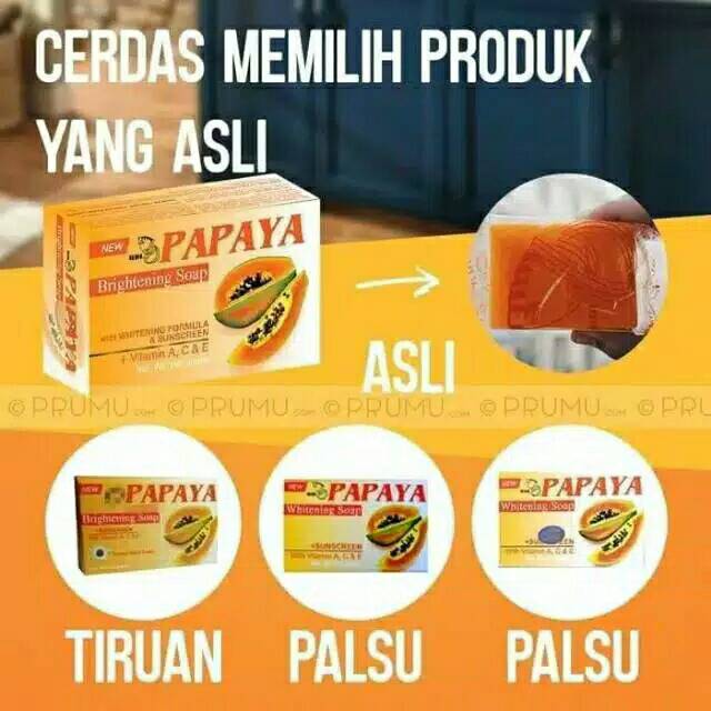 

SABUN PAPAYA NEW RDL ORI BPOM 135GR