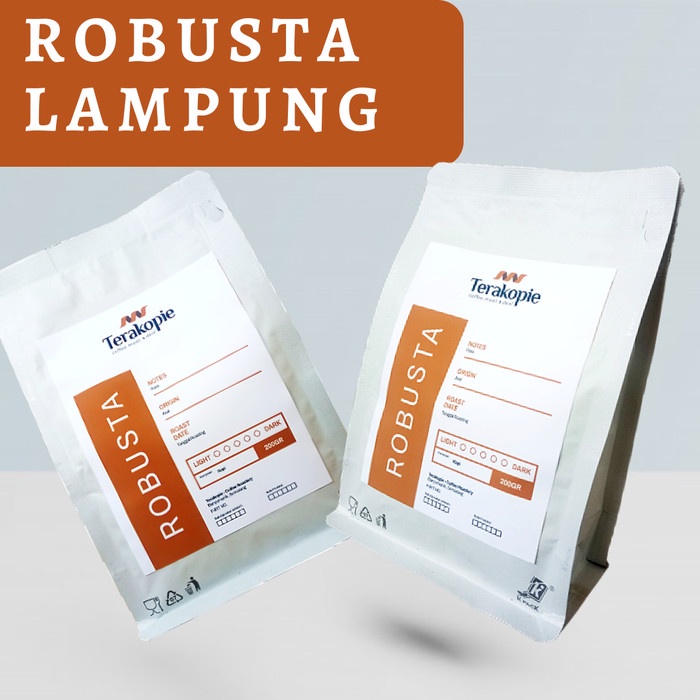

KOPI ROBUSTA LAMPUNG 1000 GRAMS | Roasted Coffee | Terakopie Robusta - BIJI