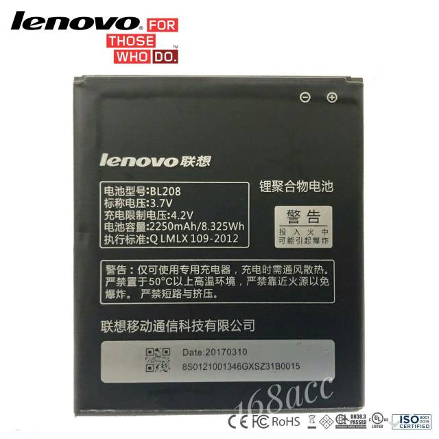 Baterai Batre LENOVO BL208 S920 Battery lenovo BL 208 S920 Original OEM