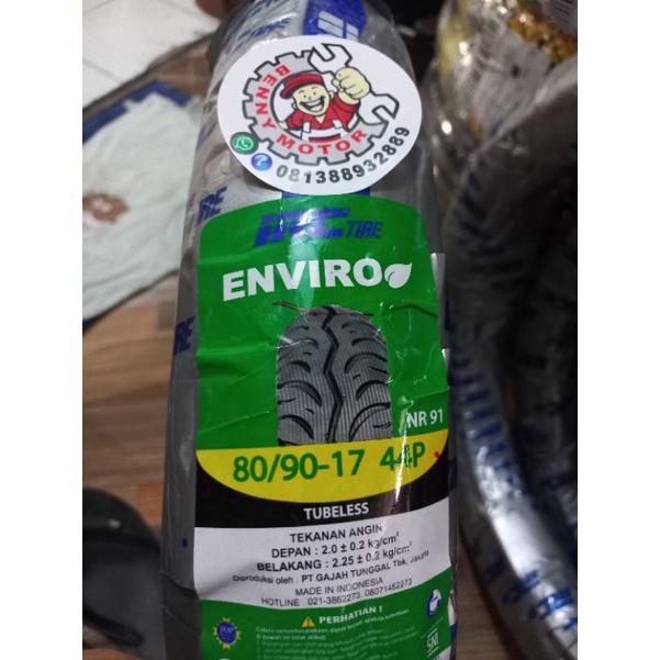 IRC Enviro NR 91 uk 80/90-17 tubles