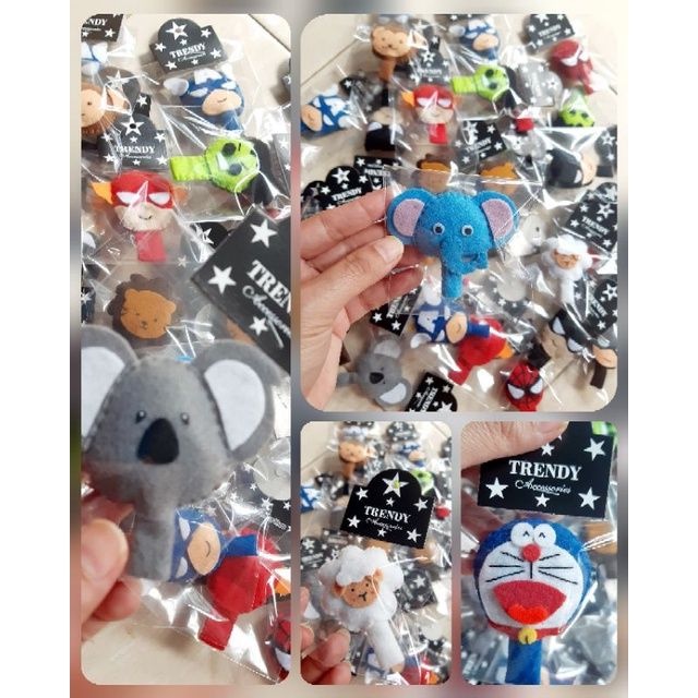 

HIASAN PENSIL/PULPEN KAIN FLANEL KARAKTER ( ISI 5 )