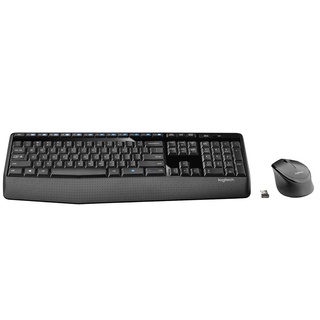Logitech MK345 Combo Keyboard dan Mouse Wireless Full Size Nyaman