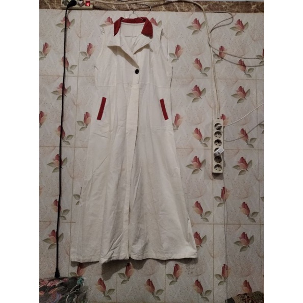 outer panjang tanpa lengan preloved