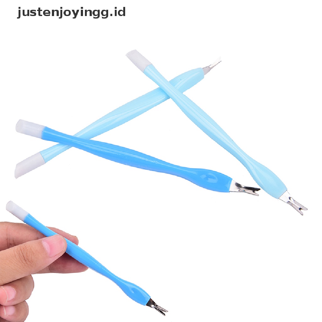 Alat Pisau Garpu Pemangkas Penghilang Kutikula Kulit Mati Untuk Nail Art Manicure