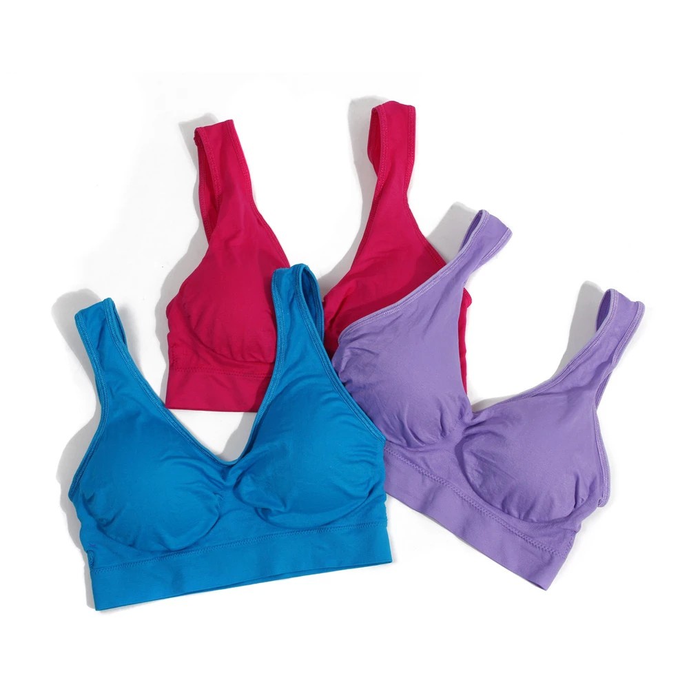 [ORI] GENIE BRA SUMMER | Bra Tanpa Kawat Teknologi Jepang l 3pcs Bra Genie Summer Impor Jepang Original dengan Kode Track Katun Tanpa Kawat MADE IN JAPAN