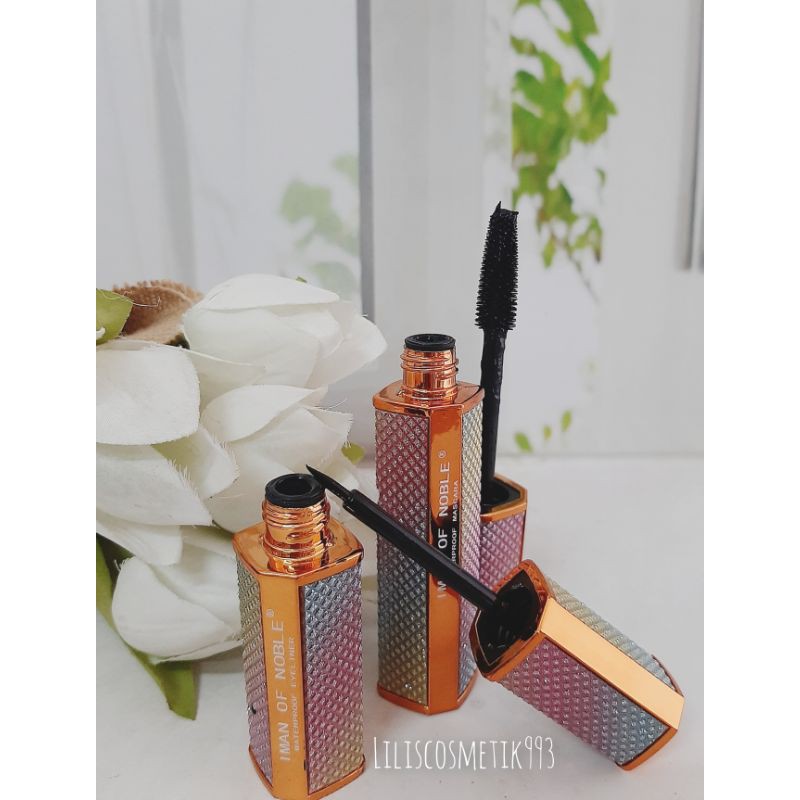 [ESTI KOMESTIK] PROMO 1PAKET MASCARA+EYELINER BLING2 IMAN OF NOBLE 2 IN 1