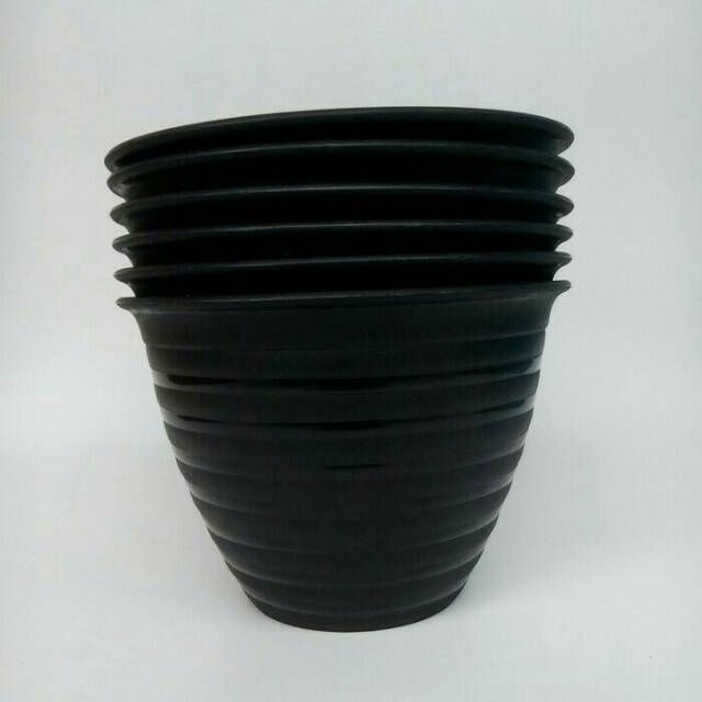  Pot  bunga pot  tanaman pot  plastik tawon  diameter 15 cm 