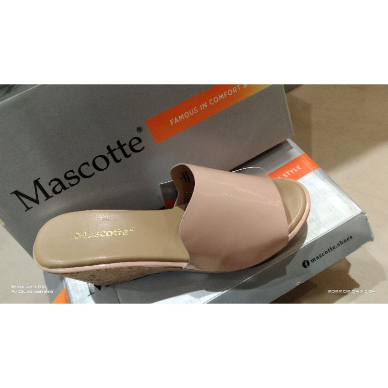 SANDAL WEDGES PEREMPUAN  MASCOTTE ORIGINAL