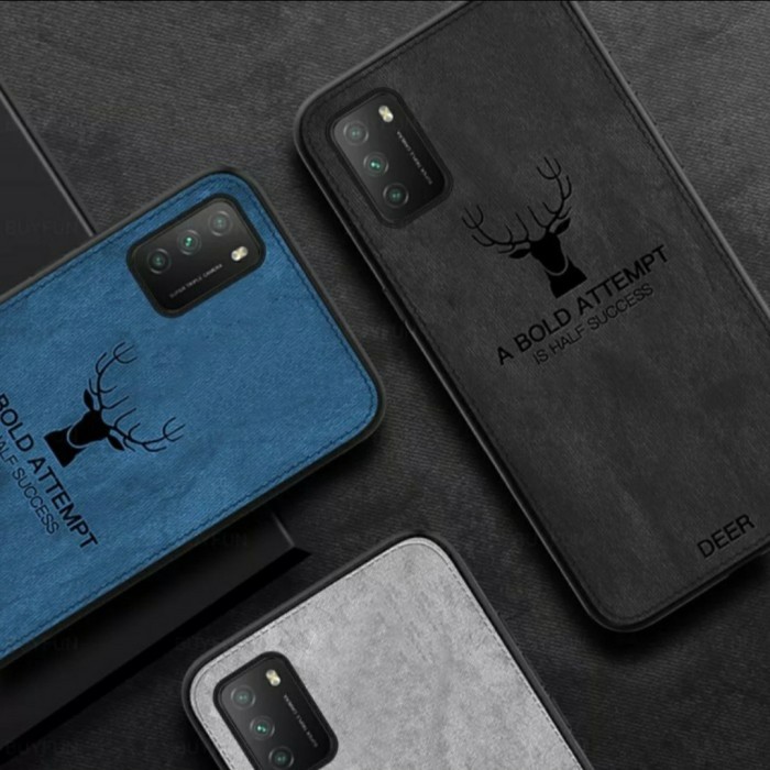 Casing Xiomi poco M3 Case Rusa Denim Premium Poco M 3