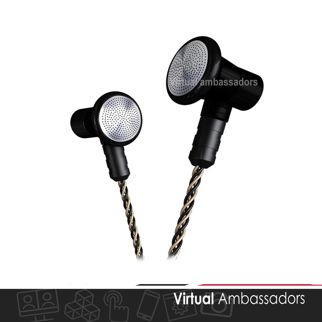 dbE HF300 Earbud Headset Henset High Fidelity Earphone with Microphone