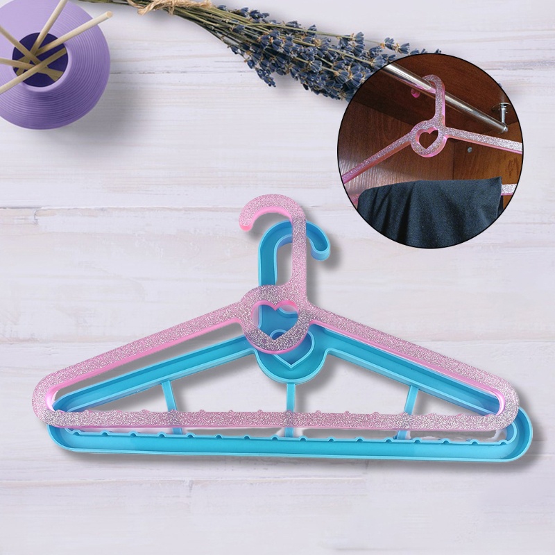 SIY  Clothing Hanger Epoxy Resin Mold Clothes Stand Silicone Mould DIY Crafts Home Decorations Casting Tool