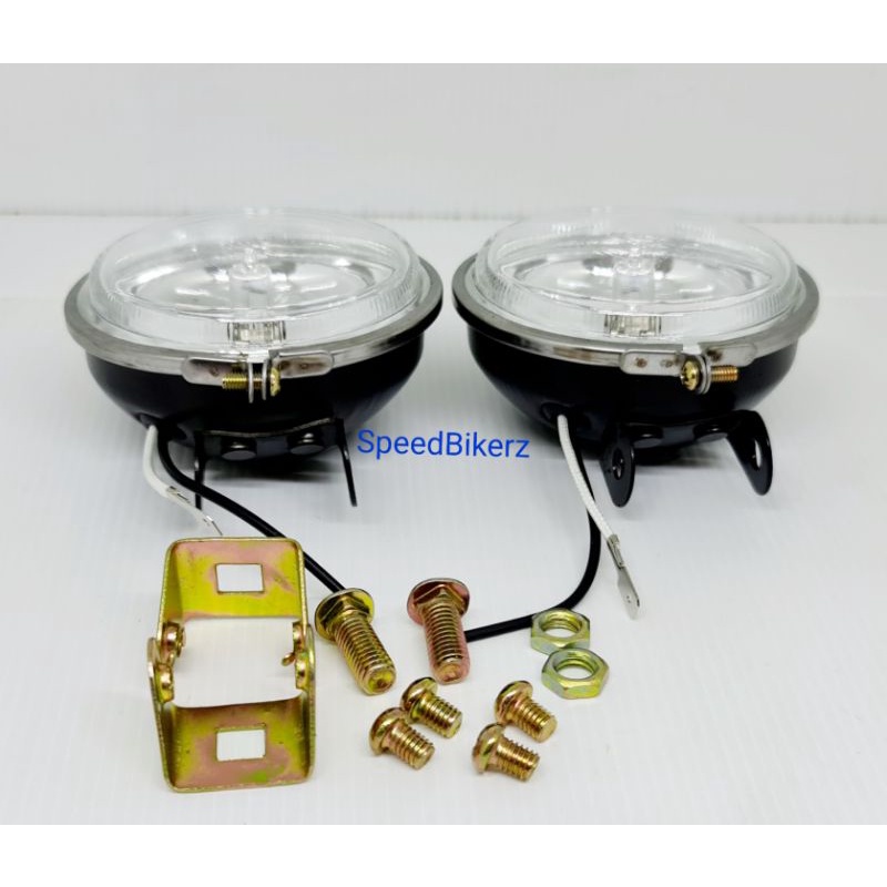 Lampu Tembak Bulat / Lampu Tembak Kabut Bulat / Lampu Sorot Bulat / Foglamp Bulat Universal Motor