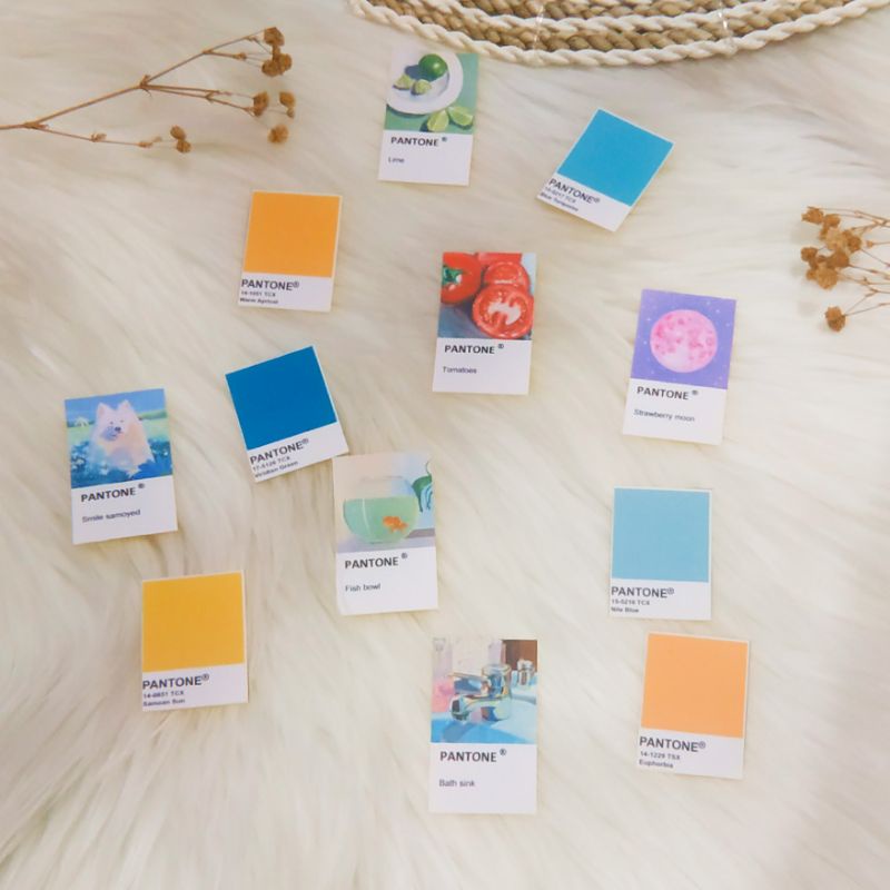 

Pantone stickers aesthetic bullet journal [BACA DESKRIPSI]