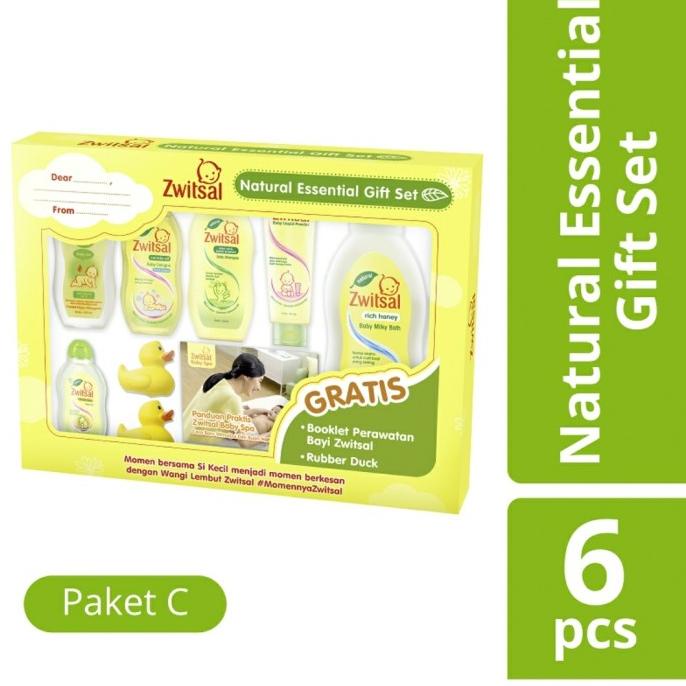 ZWITSAL Baby Spa Gift Box / ZWITSAL Paket Perlengkapan Mandi Bayi
