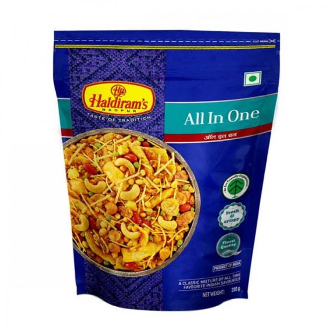 

/////] All in One Classic Mixture Haldiram's 200gr / Namkeen / Indian Snack