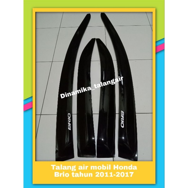 Talang air mobil Honda Brio tahun 2011-2017 model Slim