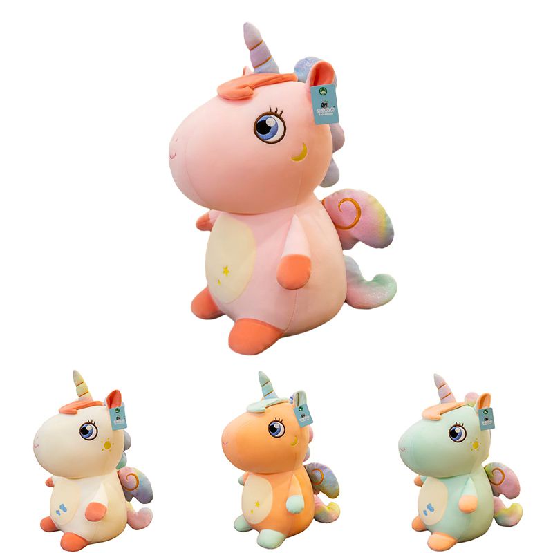 Embracable Kawaii Unicorn Besar Dengan Sayap Mainan Mewah Boneka Mainan Binatang Lembut