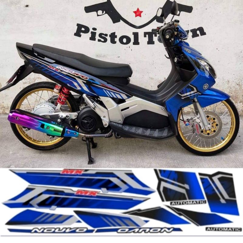 striping stiker nouvo z mx