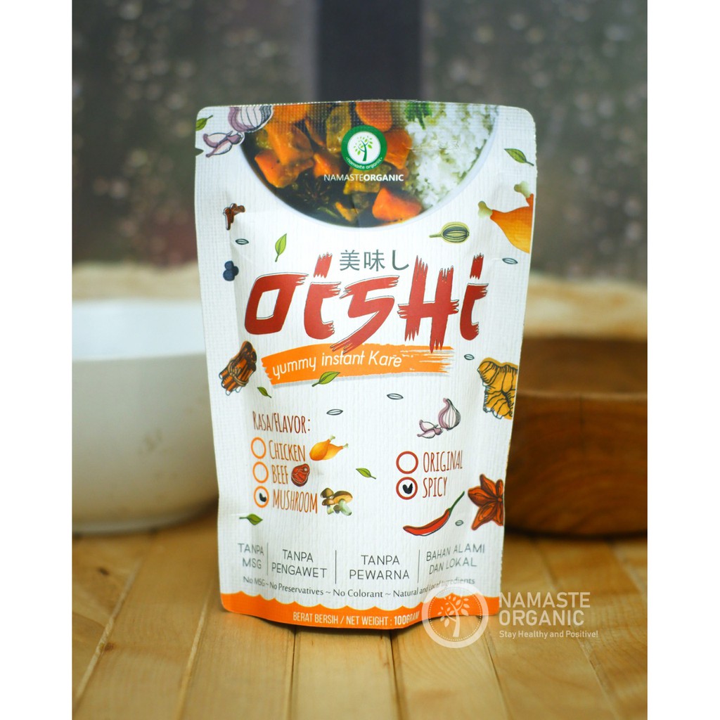 

SPICY OISHI CURRY - MUSHROOM 100GR