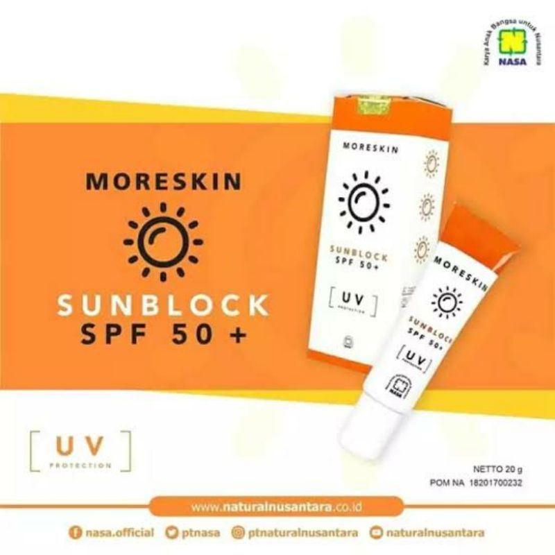 Sunscreen Wajah SPF50 Anti Radiasi Sinar UV Aman