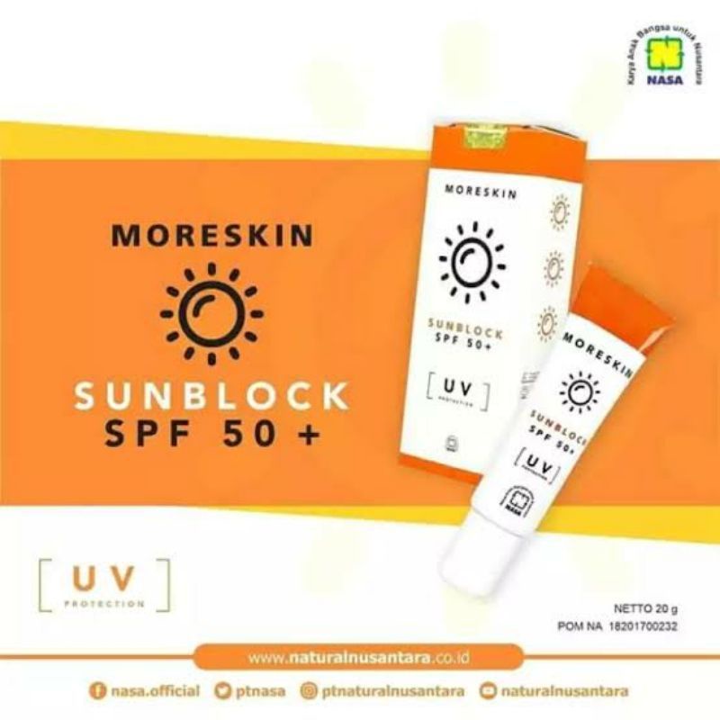 Sunscreen Wajah SPF50 Anti Radiasi Sinar UV Aman