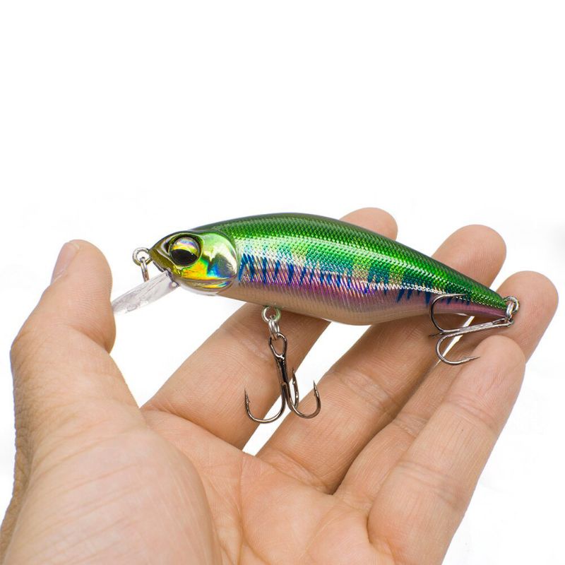 Minnow Muara Lidah Pendek 9cm 12gram - Umpan Casting Mangrove Jack Barramundi Lure Karang Dangkal