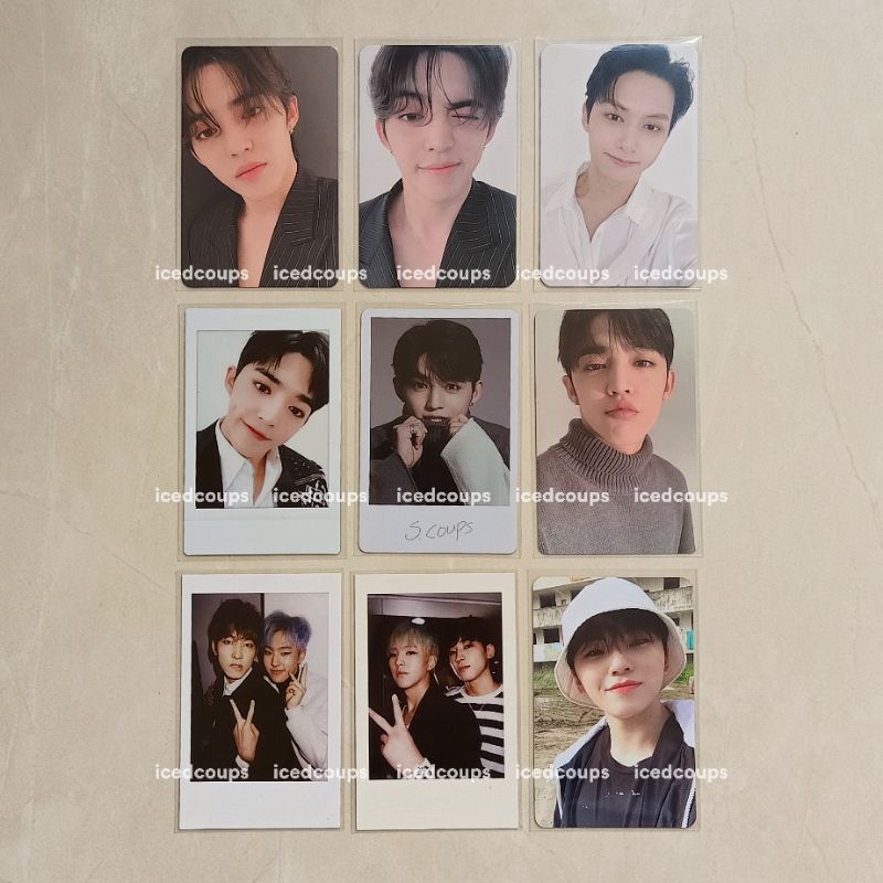 ( booked ) pc seventeen / your choice incomplete boys wish henggarae / scoups jun hoshi wonwoo woozi