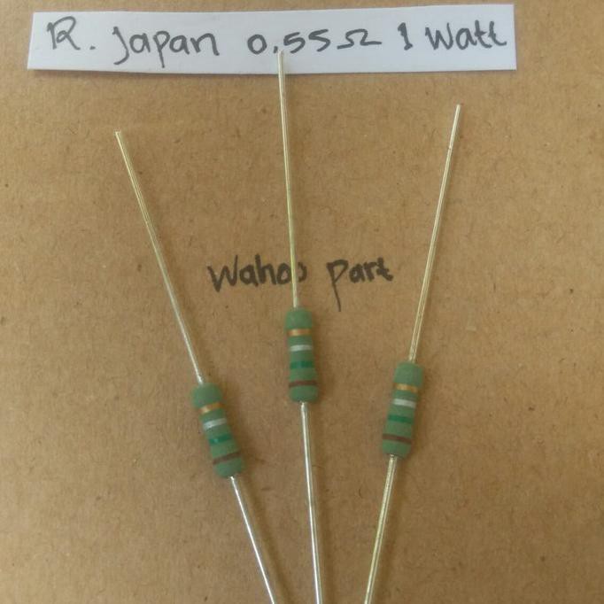 Resistor 0,15 Ohm Japan 1 Watt 5% Wahooo Ayo Beli