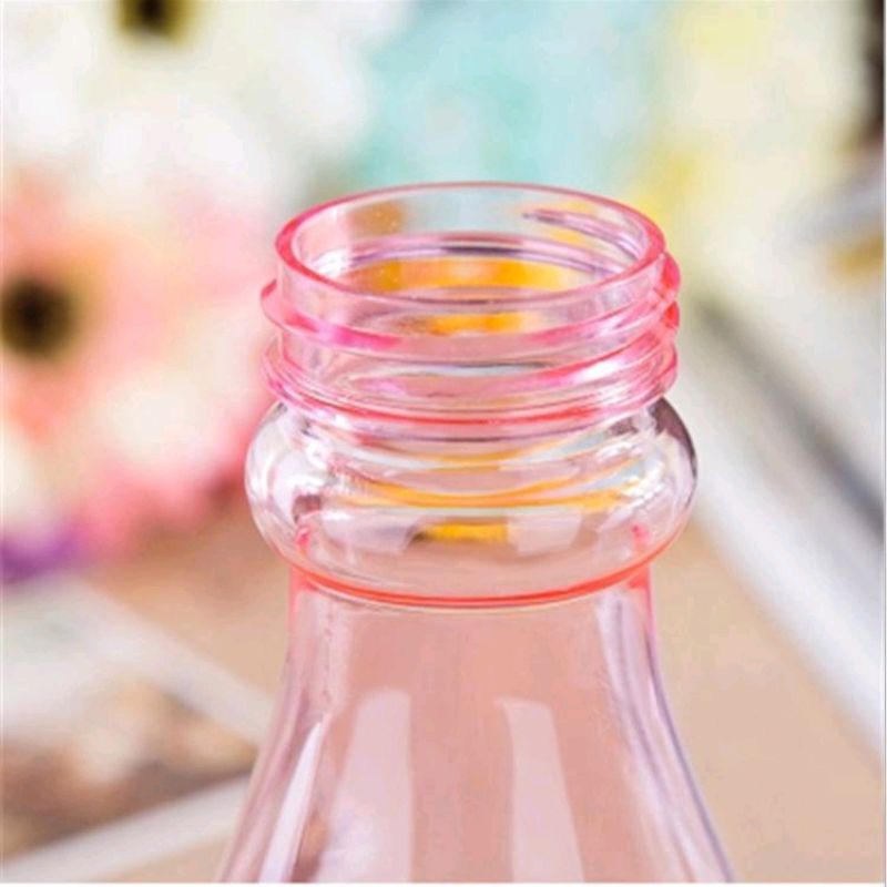 BOTOL PLASTIK WARNA PERMEN LUCU