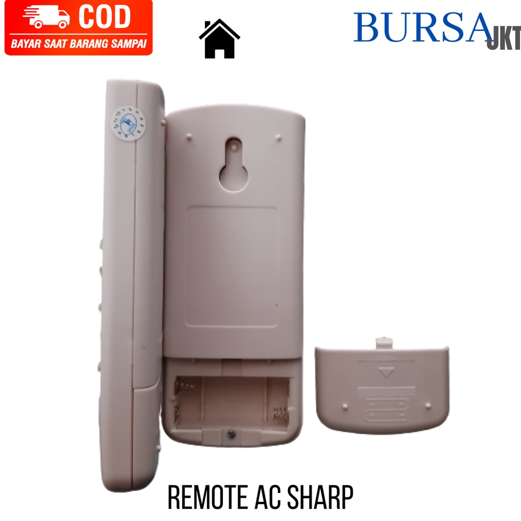 REMOTE AC SHARP NON DUS SPLIT INVERTER LOW WATT