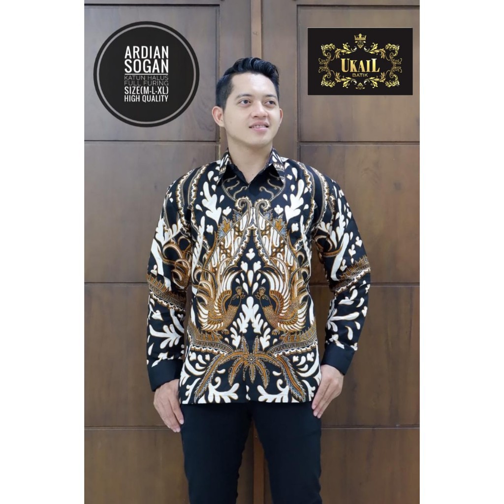 ARDIAN SOGAN / BATIK PRIA LENGAN PANJANG / by UKAIL BATIK / 10.3