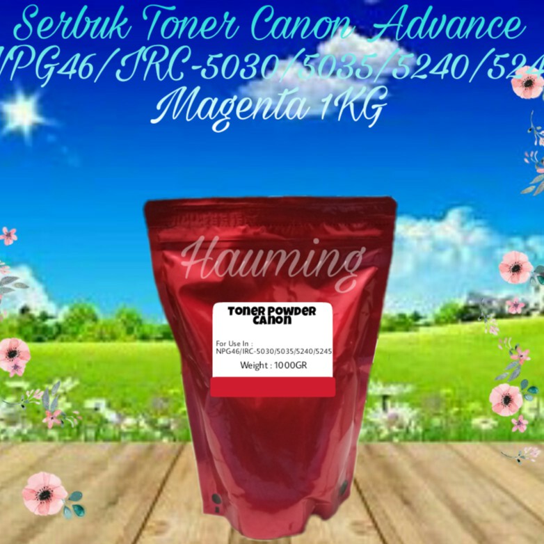 Serbuk Toner Canon Advance IR ADV NPG46 NPG 46 C5030 C5035 C5235 C5240 C5245 IRC-5030 Magenta 1kg