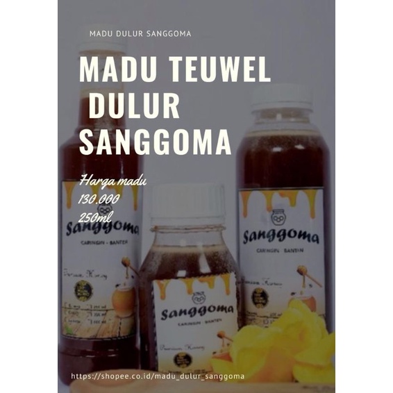 

madu teuweul dulur sanggoma (stingless bees) 250 ml