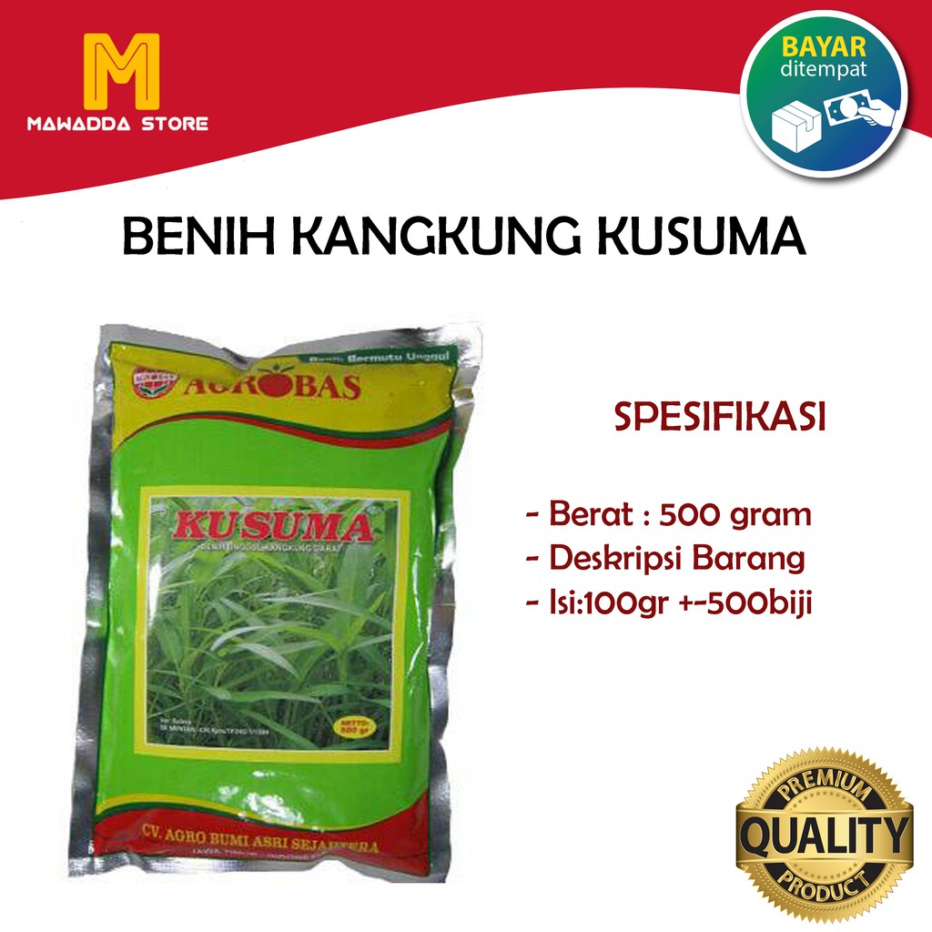 Biji Kangkung Kusuma Agrobas 500g