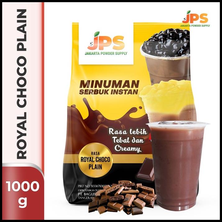 

Bubuk Minuman Royal Choco Plain Powder Jps Tanpa Gula