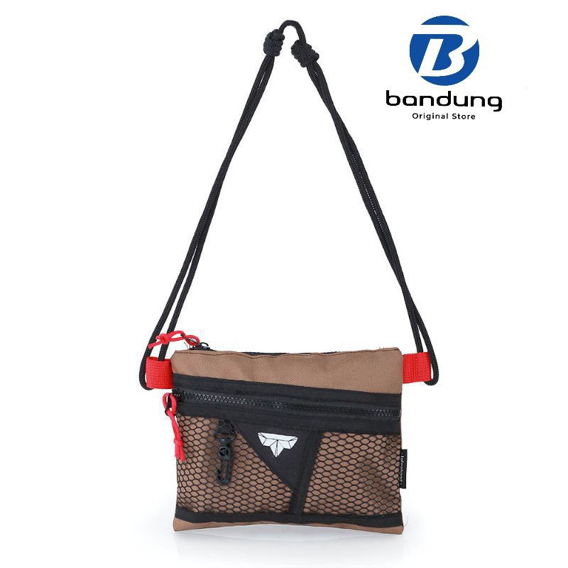 BOS - New Arrival Slingbag Sacoche Unisex Selempang Outdoor Tali Sumbu Cordura Minimalis Premium