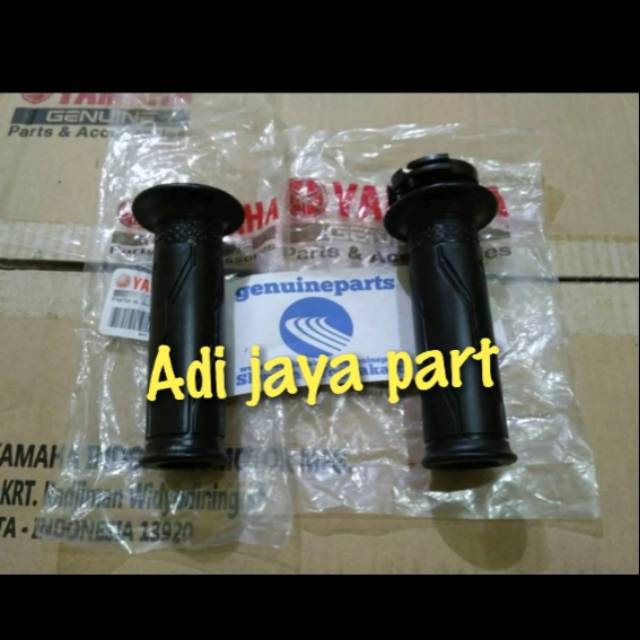 handgrip yamaha aerox 155 sepasang original yamaha