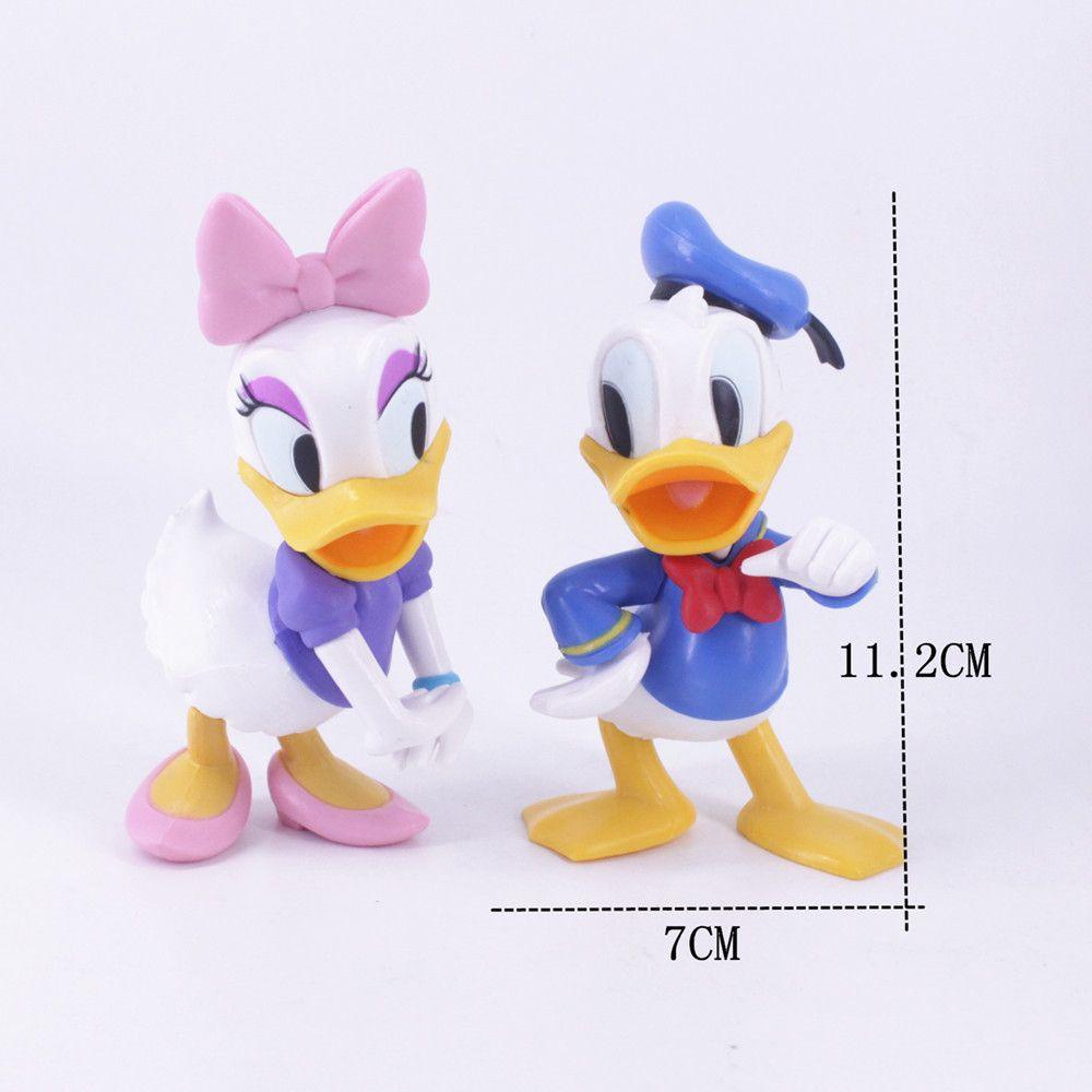 QUINTON Donald Daisy Duck Collection Dekorasi Hadiah Anak Mainan Anak PVC Duck Toys