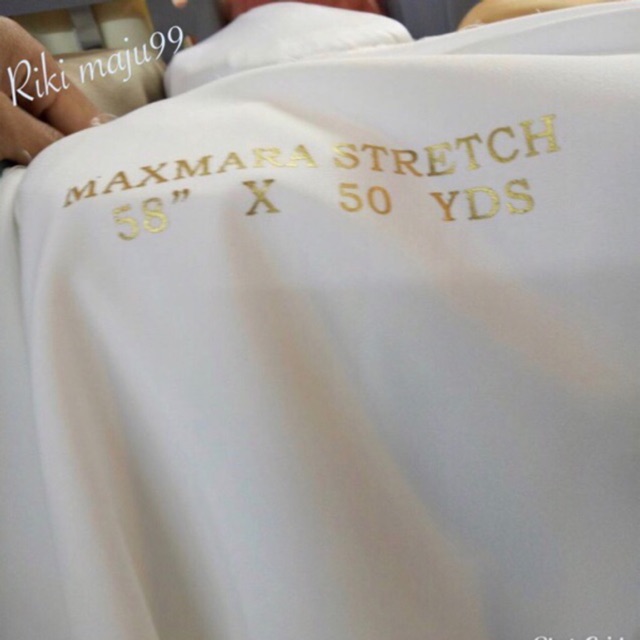 Kain-bahan maxmara stretch, Kain maxmara, bahan dress