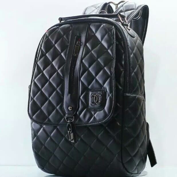 Terbaru tas wanita chanel ransel tas branded murah import tas kuliah sekolah
