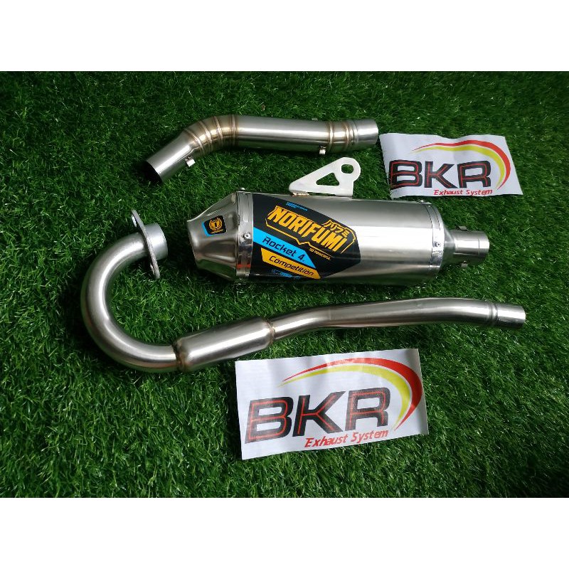 NEW PRODUCK KNALPOT ROCKET 4 KLX 150 BF CRF 150L WR 155 TERMURAH-Rocket 4 competensi