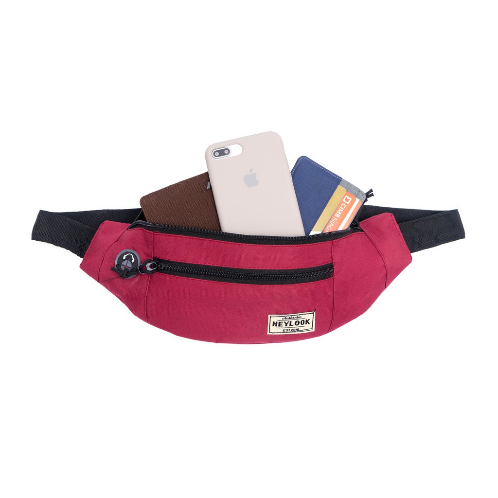 HEYLOOK Project - Tas Selempang Pria ARCHIE Tas Pria Distro Waistbag Tas Pinggang Outdoor Premium