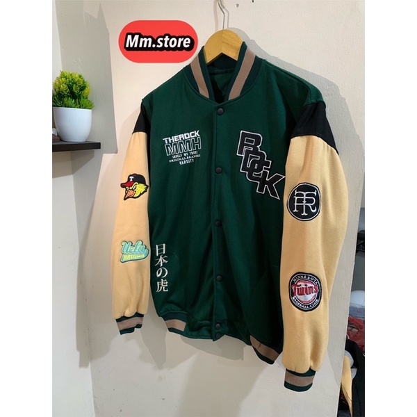 jacket varcity baseball vintage full bordiran unisexx