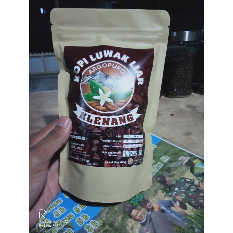 

Kopi Luwak liar 200gram || kopi klenang