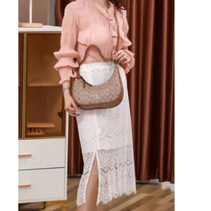 Stok baru--Tas COACH Bailey Shoulder Bag / Tas Hobo Bahu wanita / Top Handle Coach