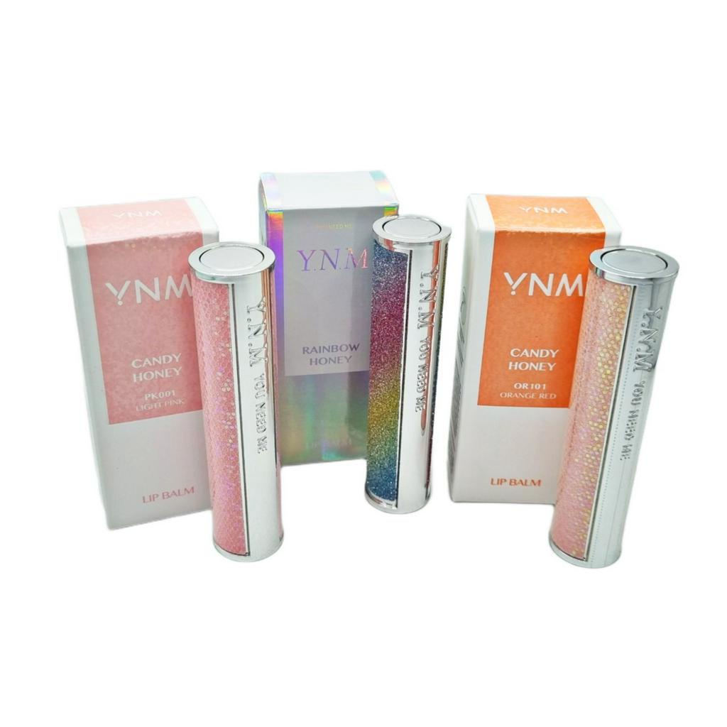 YNM YOU NEED ME LIP BALM KOREA - TERDAFTAR BPOM - Y.N.M RAINBOW HONEY LIP BALM - Y.N.M. CANDY HONEY LIP BALM MURAH