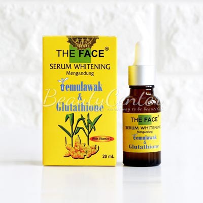 [BPOM] The Face Serum Wajah Whitening Temulawak The Face 20ML_Cerianti