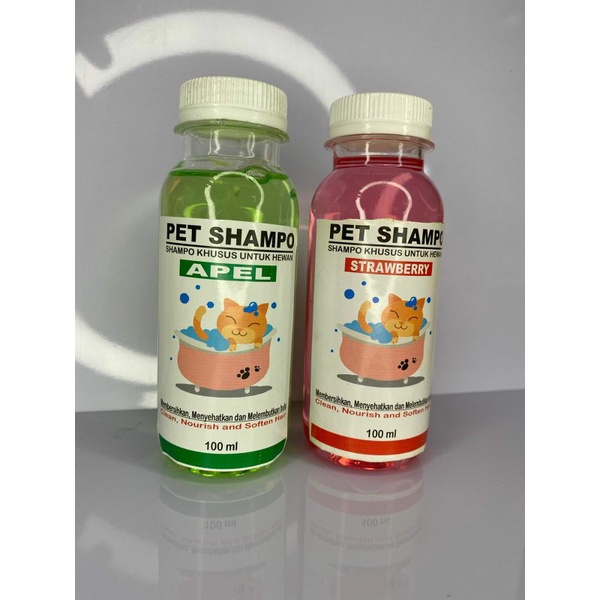 shampoo kucing/anjing 50ml - 100ml