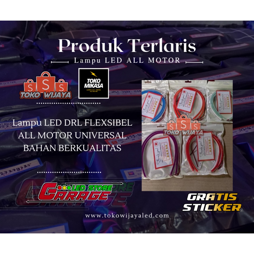 PRODUK SPESIAL UNTUKMU ALL MOTOR BELI 1 GRATIS 3 LAMPU ALIS + DEMON EYES BISA REQUEST WARNA SEMUA MOTOR / UNIVERSAL