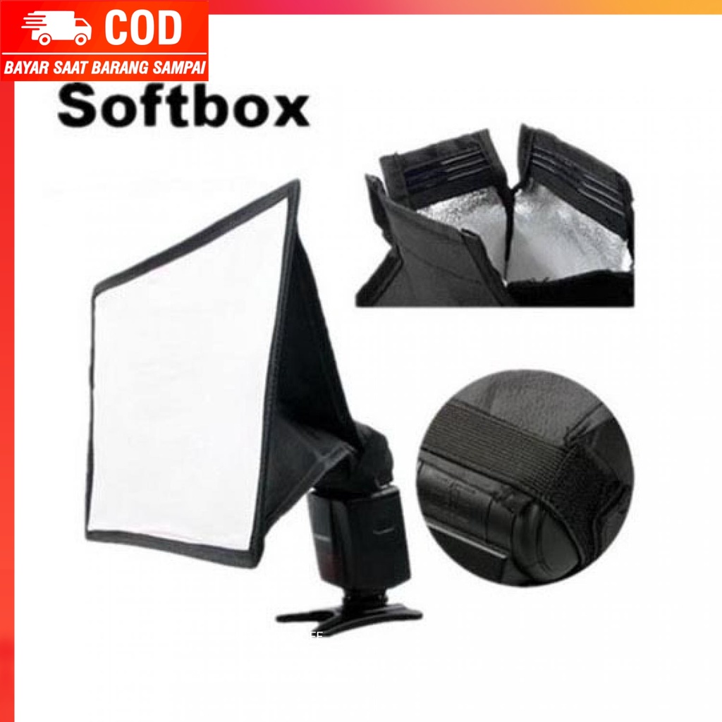 (100% BARANG ORI) TaffStudio Universal Softbox Flash Diffuser Camera DSLR - YC1517